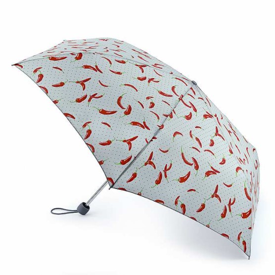 Fulton Superslim 2 Lightweight Folding Umbrella (Hot Chillies)